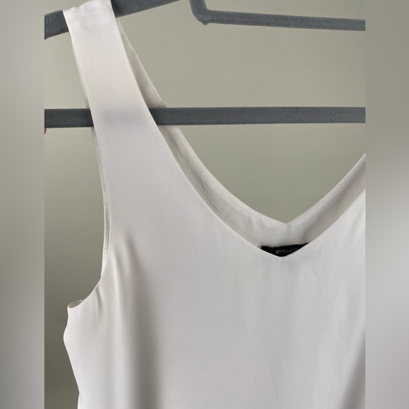 ZARA | White Camisole V-Neck Flowy Top | US Small - Picture 9 of 15